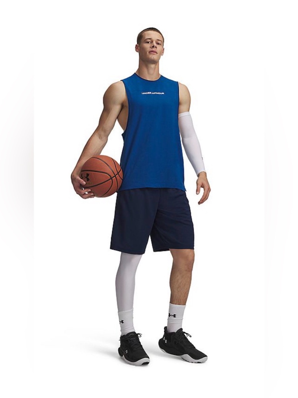 NWT Under Armour UA Next Gen Mesh Basketball Shorts Men’s 2XL Black - Picture 3 of 5